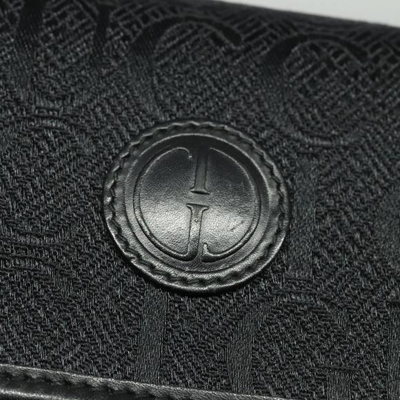GUCCI Shoulder Bag Canvas Black Gold 004 115 3410 Auth ep9288 - Picture 14 of 16